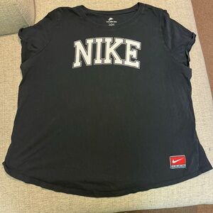 Nike Plus Size Black Tee